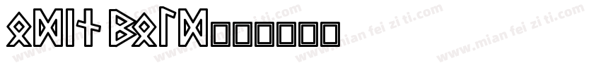 Odin Bold字体转换